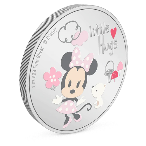 Disney Baby Little Hugs – Girl 1oz Silver Coin