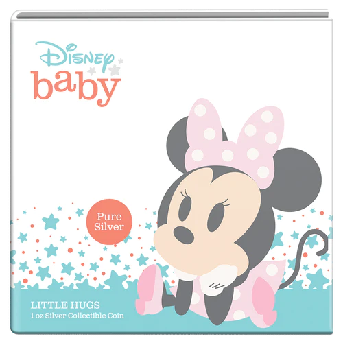 Disney Baby Little Hugs – Girl 1oz Silver Coin