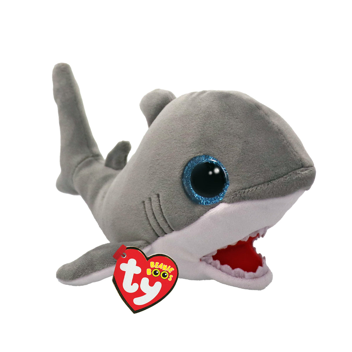 Ty Beanie Boos Regular - Finnegan Grey Shark