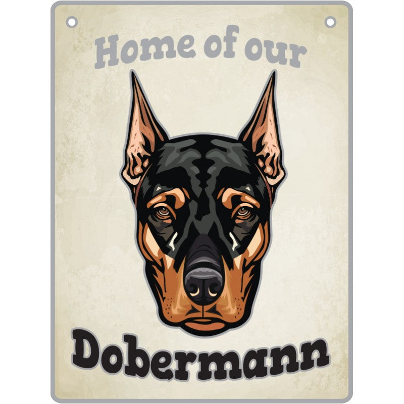 Dobermann - Pet Sign