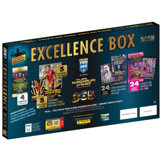 Panini 2025 Adrenalyn XL FIFA 365 Trading Cards Excellence Pack