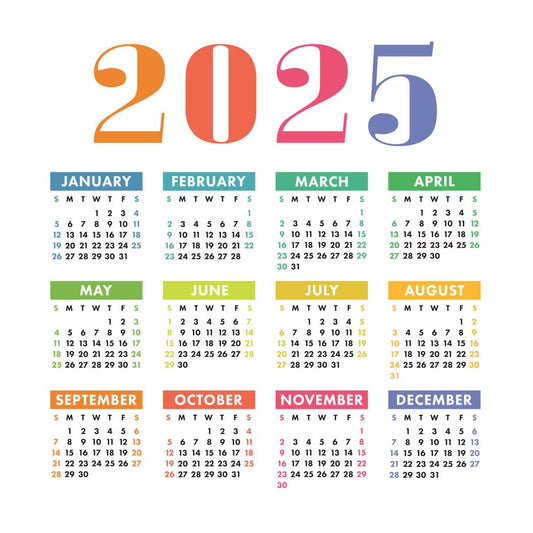 Paper Pocket 2025 Calendar Range: A Year of Timeless Elegance