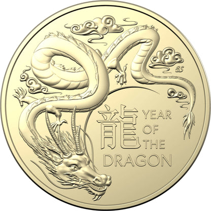 Lunar Year of the Dragon - Two-Coin Set