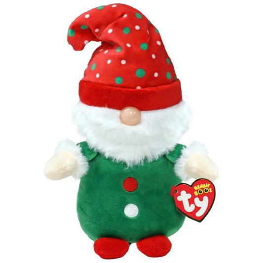 TY Beanie Boos Regular Gnolan Green Gnome