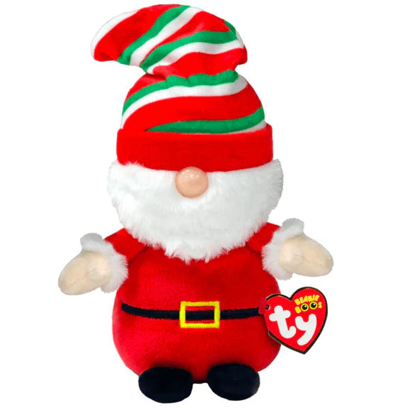 TY Beanie Boos Red Gnome GNEWMAN Reg