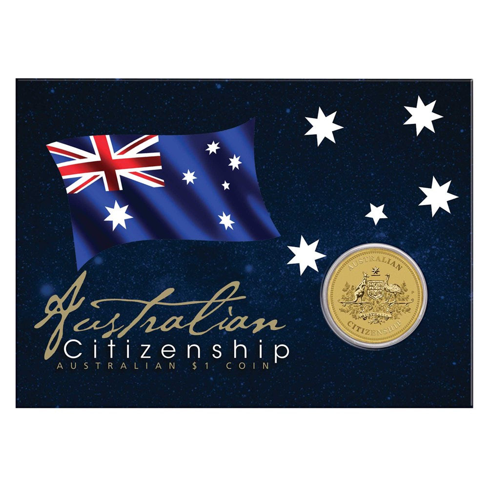 Australian Citizenship 2023 Coin in Card