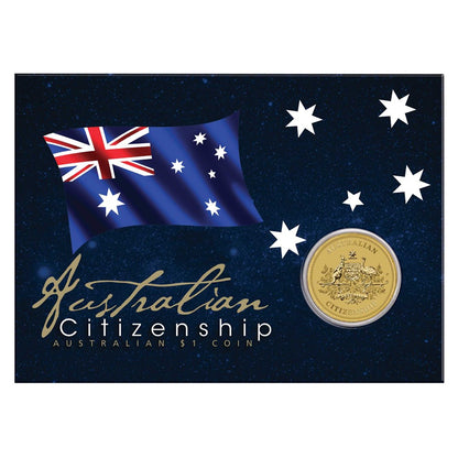 Australian Citizenship 2023 Coin in Card