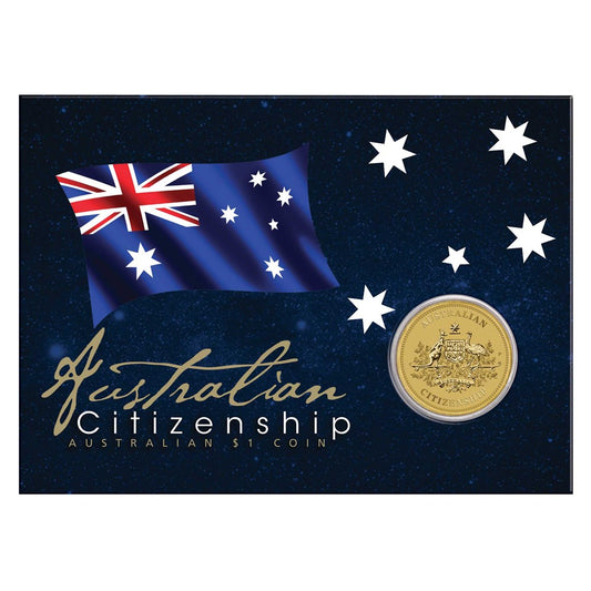 Australian Citizenship 2023 Coin in Card
