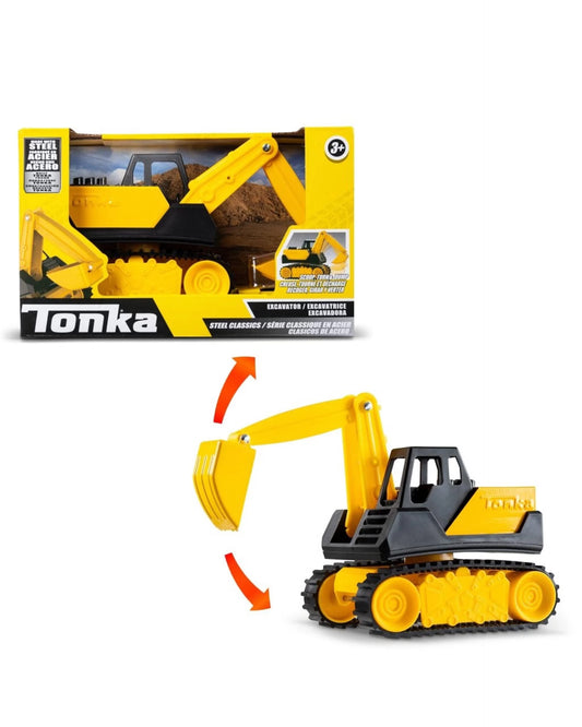 Tonka Steel Classics Excavator 1:32 Scale Vehicle