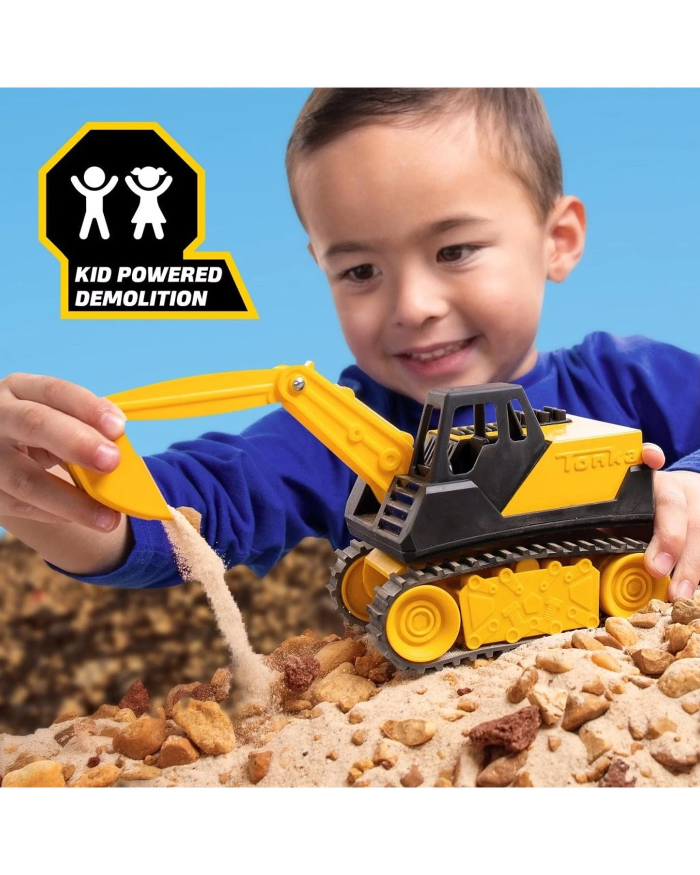 Tonka Steel Classics Excavator 1:32 Scale Vehicle