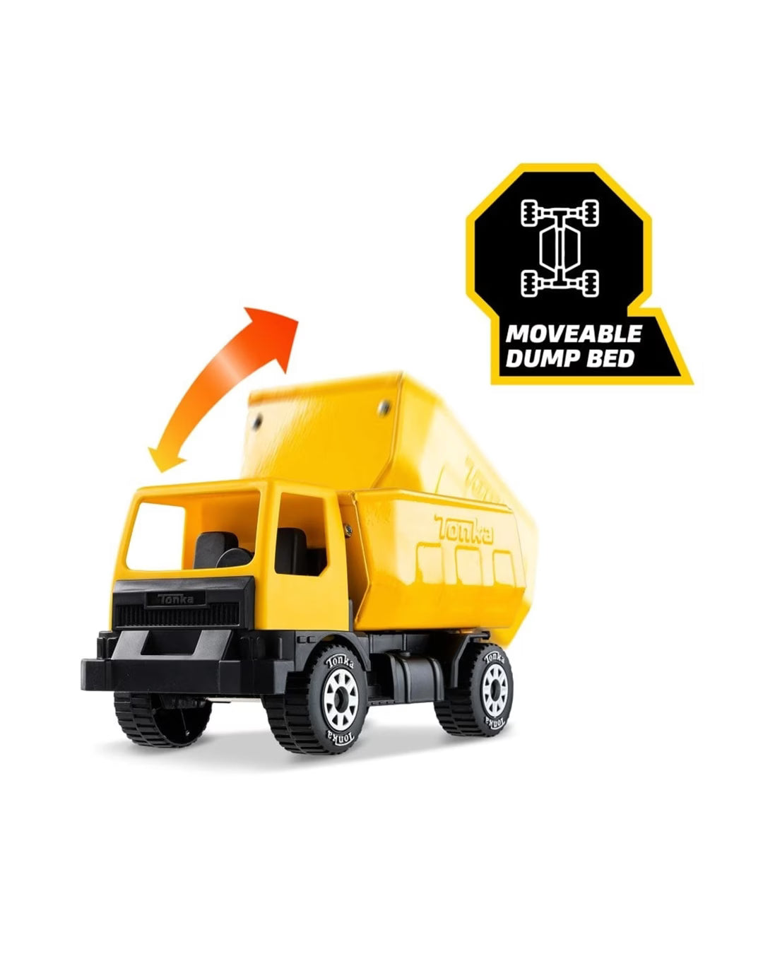 Tonka Steel Classics Dump Truck 1:32 Scale Vehicle