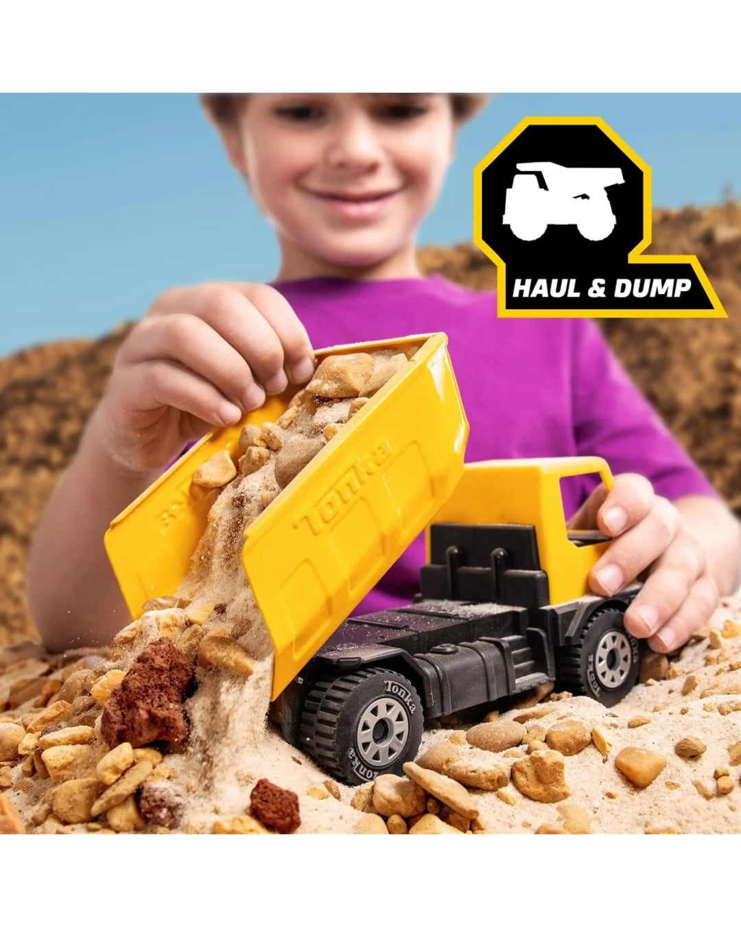 Tonka Steel Classics Dump Truck 1:32 Scale Vehicle