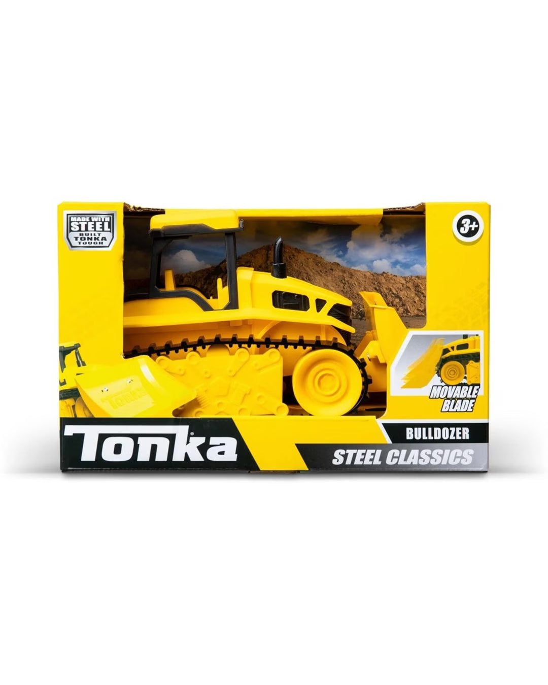 Tonka Steel Classics Bulldozer 1:32 Scale Vehicle
