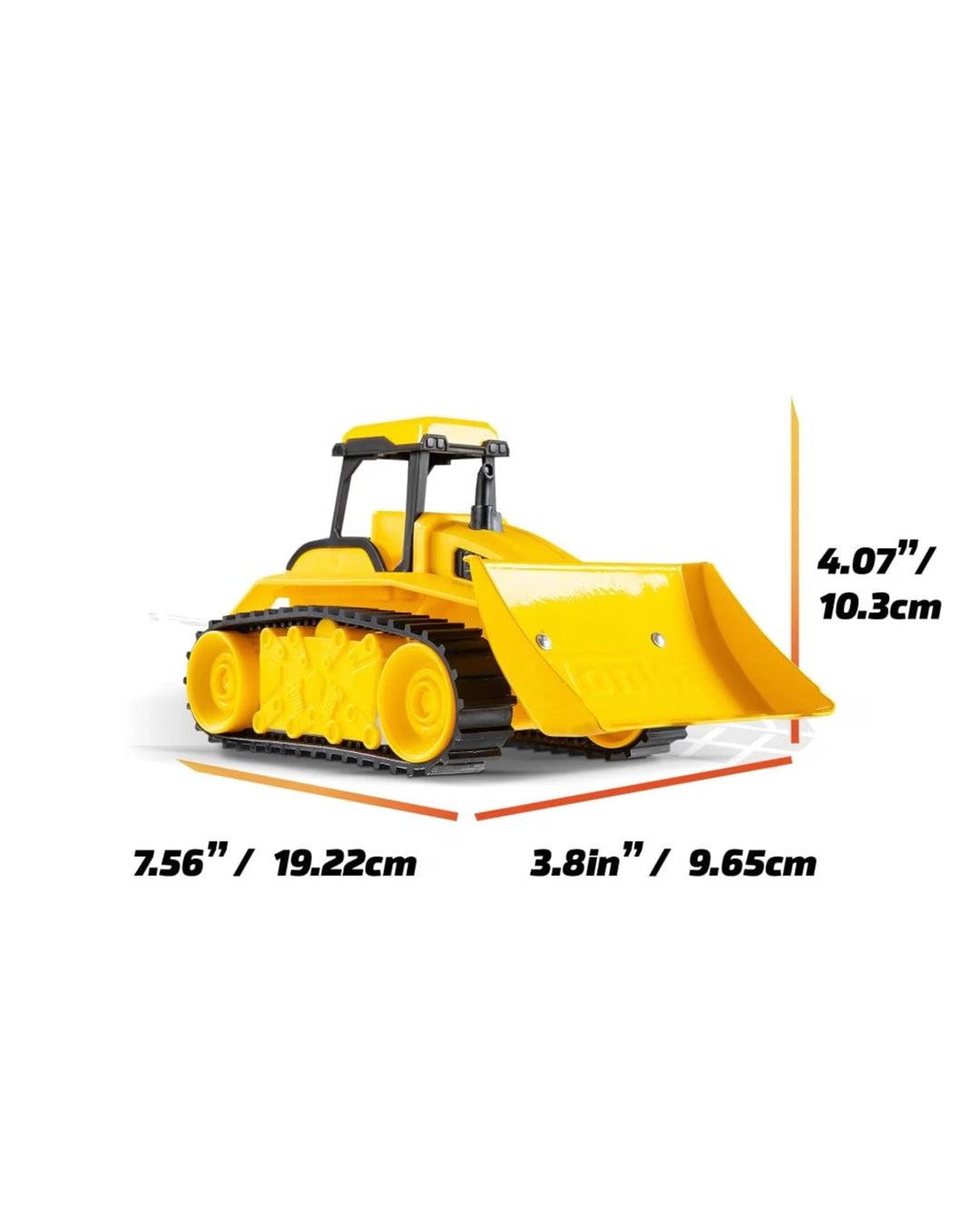 Tonka Steel Classics Bulldozer 1:32 Scale Vehicle