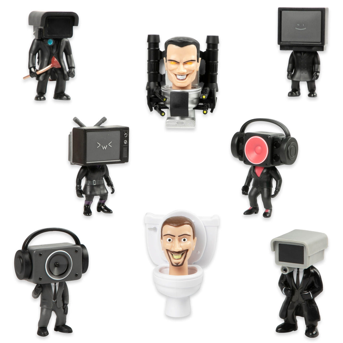 Skibidi Toilet - Mystery Collector Figure Series 01 Blind Box Vinyl Figure (Single Unit)