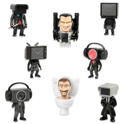 Skibidi Toilet - Mystery Collector Figure Series 01 Blind Box Vinyl Figure (Single Unit)
