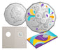 2025 50c Celebrations Coloured Uncirculated Coin