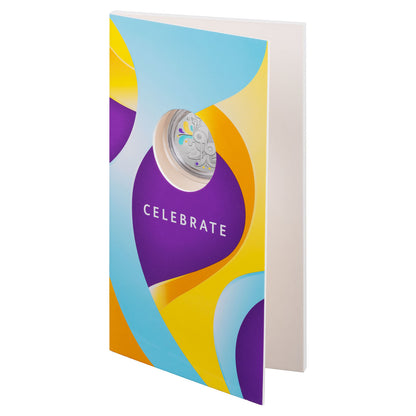 2025 50c Celebrations Coloured Uncirculated Coin