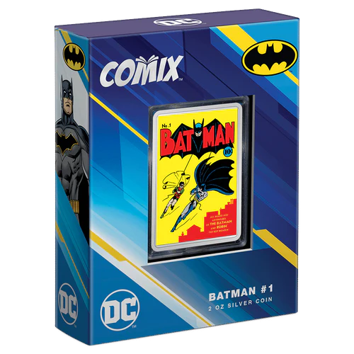 COMIX™ – BATMAN™ #1 2oz Silver Coin