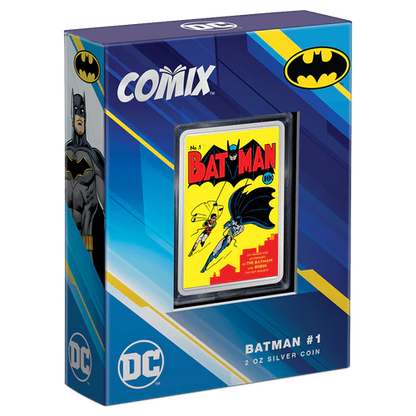 COMIX™ – BATMAN™ #1 2oz Silver Coin