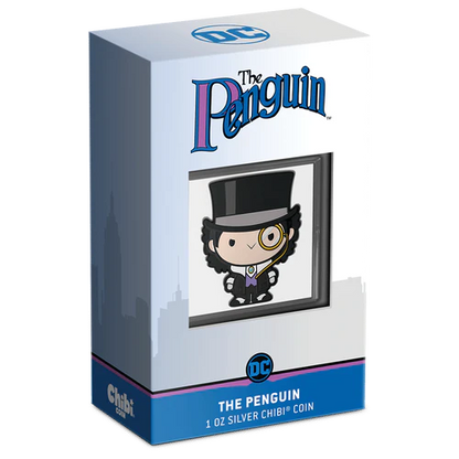 DC Comics – THE PENGUIN™ 1oz Silver Chibi® Coin