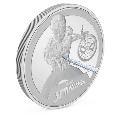 Marvel Spider-Man 3oz Silver Coin