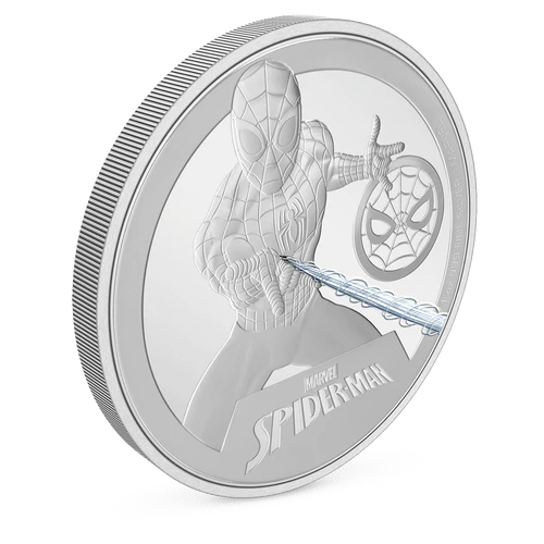 Marvel Spider-Man 3oz Silver Coin