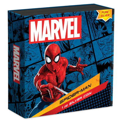 Marvel Spider-Man 3oz Silver Coin