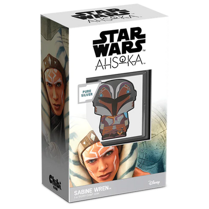 Star Wars™ Ahsoka™ – Sabine Wren™ 1oz Silver Chibi® Coin