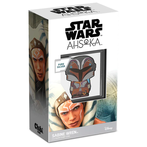Star Wars™ Ahsoka™ – Sabine Wren™ 1oz Silver Chibi® Coin