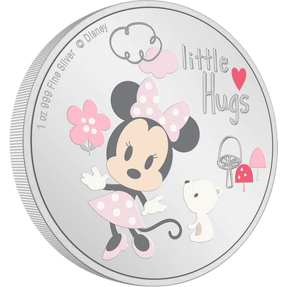 Disney Baby Little Hugs – Girl 1oz Silver Coin