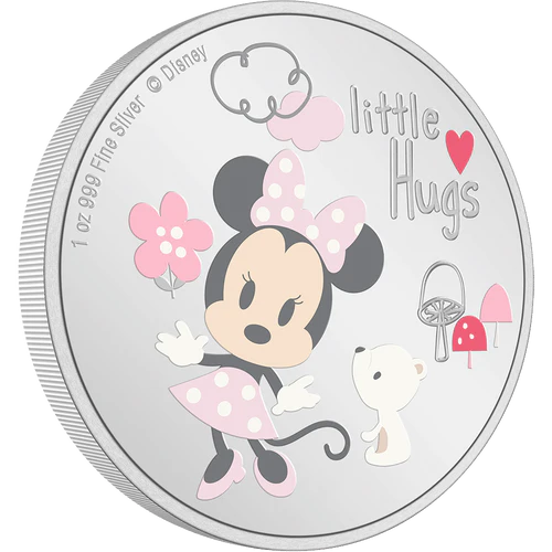 Disney Baby Little Hugs – Girl 1oz Silver Coin