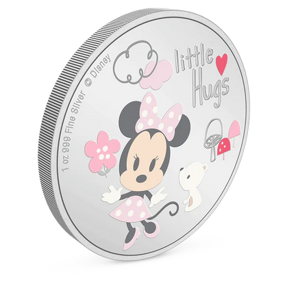 Disney Baby Little Hugs – Girl 1oz Silver Coin