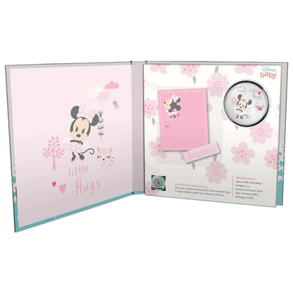 Disney Baby Little Hugs – Girl 1oz Silver Coin