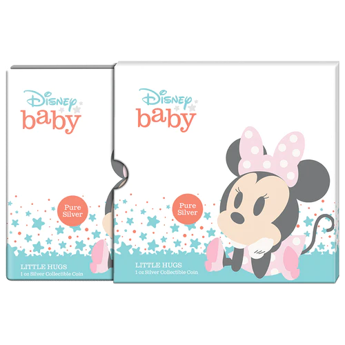 Disney Baby Little Hugs – Girl 1oz Silver Coin