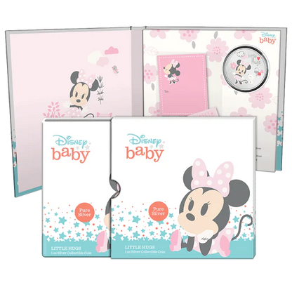 Disney Baby Little Hugs – Girl 1oz Silver Coin