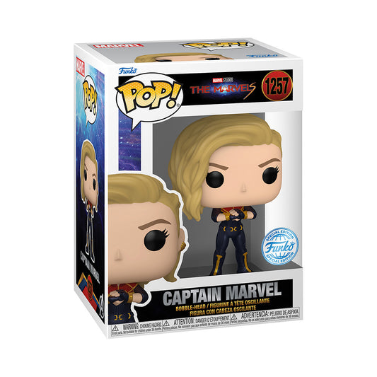 FUNKO POP! THE MARVELS VINYL FIGURE CAPTAIN MARVEL 1257