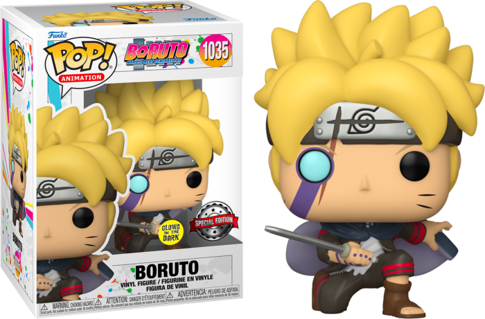Boruto: Naruto Next Generations - Boruto Glow US Exclusive #1035 Pop! Vinyl