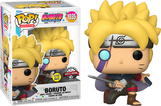 Boruto: Naruto Next Generations - Boruto Glow US Exclusive #1035 Pop! Vinyl