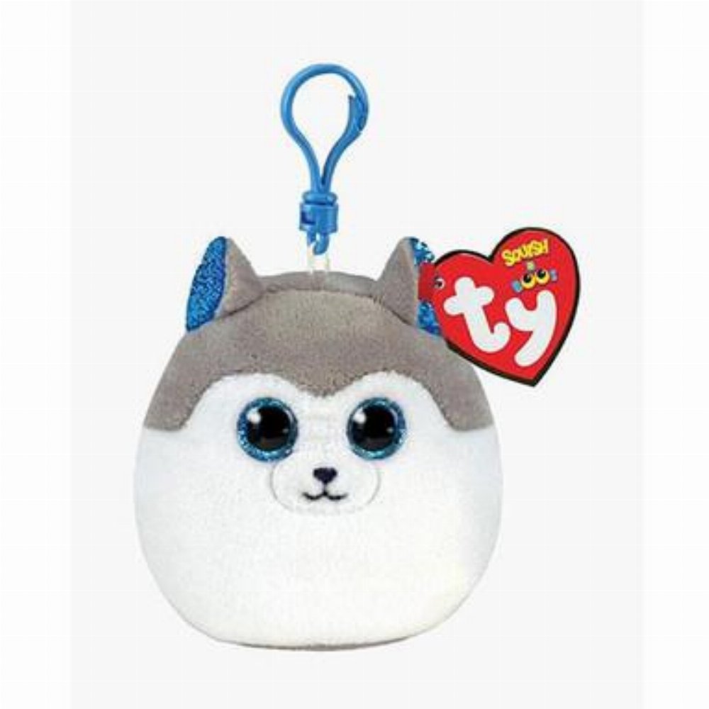 Ty Squishy Beanies Clip - Slush Husky