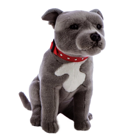 Storm (Staffy - 32cm sitting, grey)