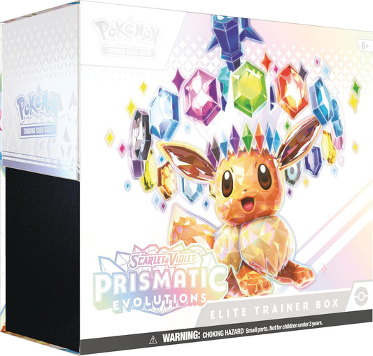 Pokemon - Scarlet & Violet 8.5 Prismatic Evolutions Elite Trainer Box