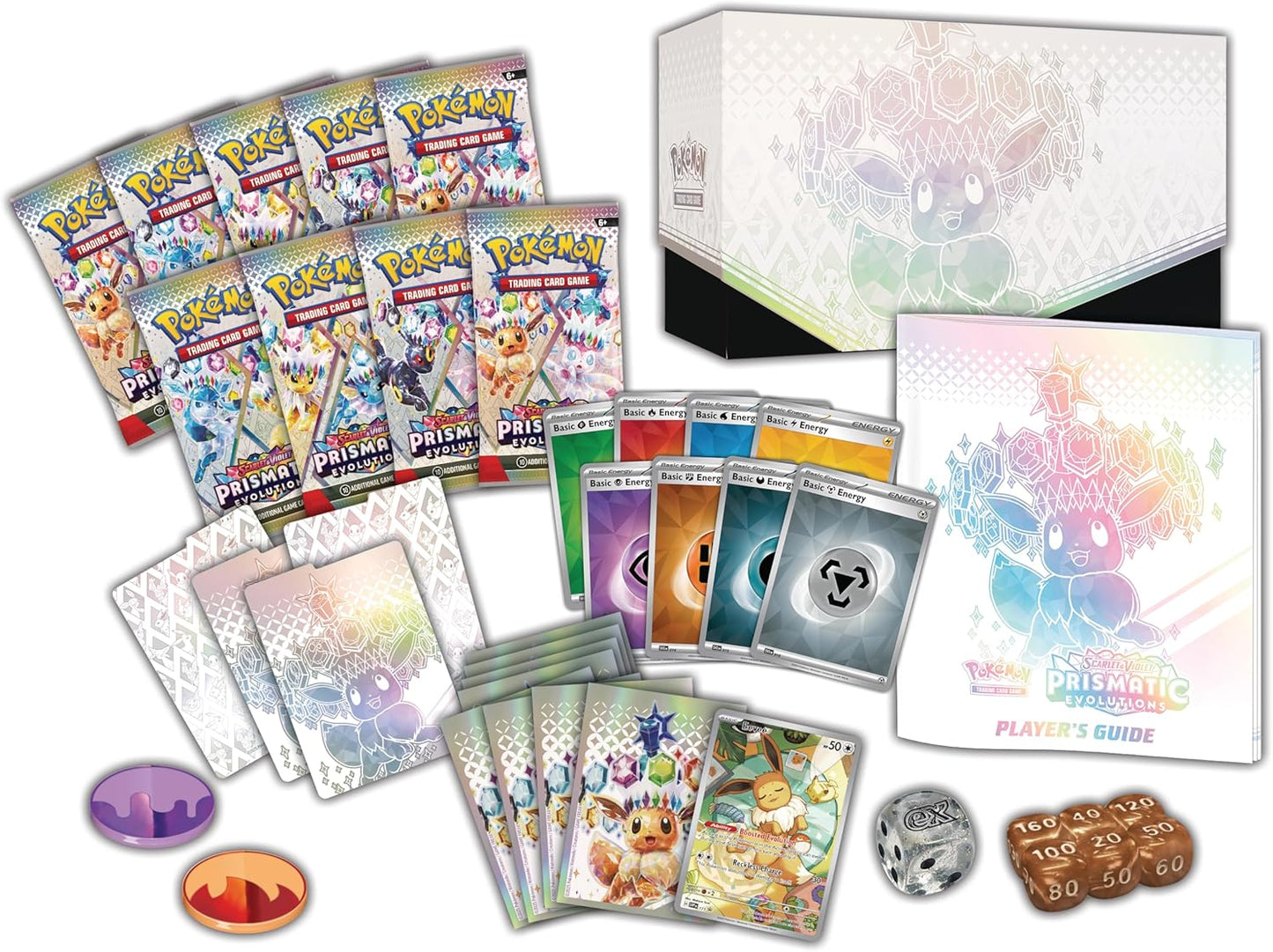 Pokemon - Scarlet & Violet 8.5 Prismatic Evolutions Elite Trainer Box