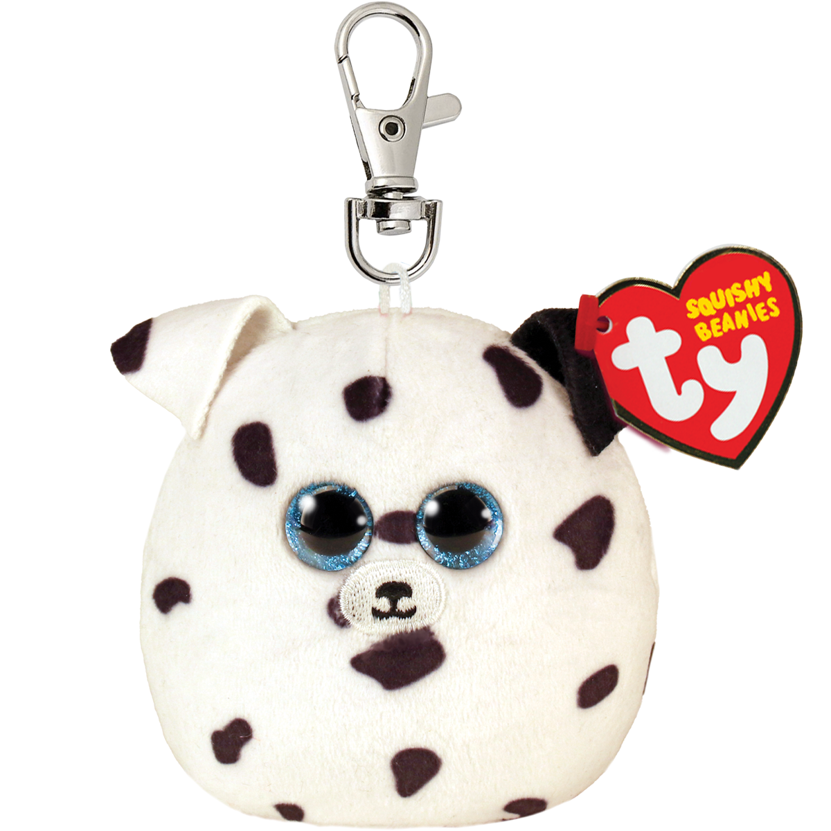 Ty Squishy Beanies Clip - Fetch Dalmatian Dog
