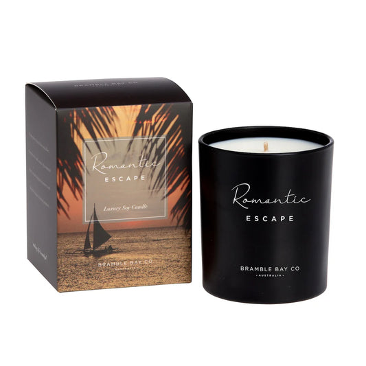 Bramble Bay Co Romantic Escape Ocean After Dark Candle