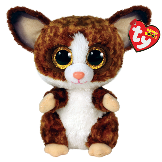 Ty Beanie Boos Binky Brown Bush Baby