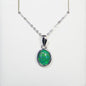 Sterling Silver Triplet Opal Pendant