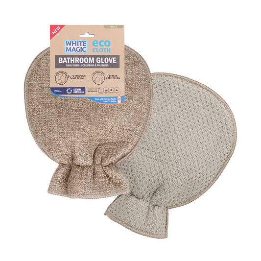White Magic Eco Cloth Bathroom Glove