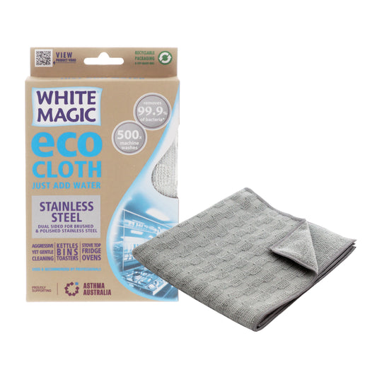Eco Cloth Stainless Steel Cleaning Tool by White Magic