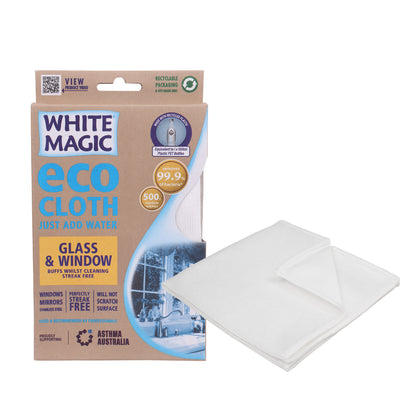Eco Cloth Window and Glass Cleaning Tool by White Magic